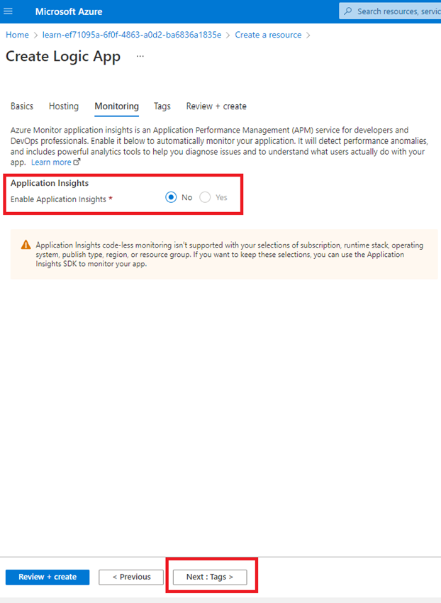 Microsoft Standard Logic Apps